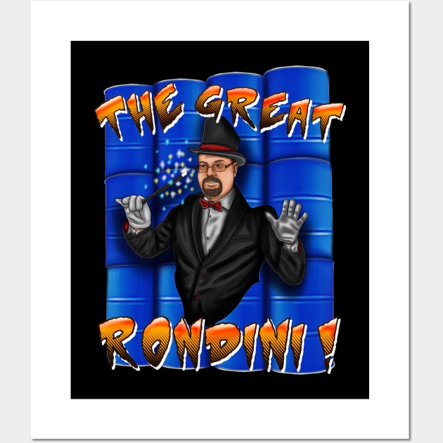 The Great Rondini Wall Art by Squatchyink